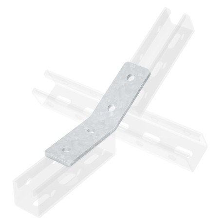 IBMC1023C | Уголок двойной 30°, нержавеющая сталь