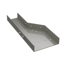 Переходник левосторонний 300/200 H=80, стеклопластик