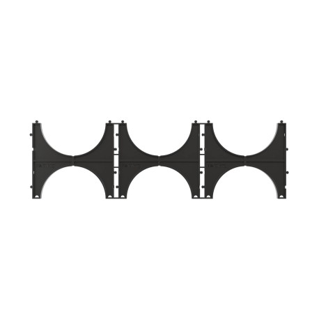 025113 | Держатель расстояния (кластер) для двустенных труб, д.110, тройной