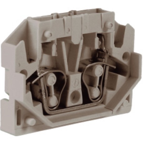 ZHP150GR | HP.2GR, мини зажим, проходной 2,5 кв.мм серый