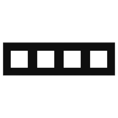 4402908 | Рамка ARTLEBEDEV, "Avanti", "Черный квадрат", 8 модулей