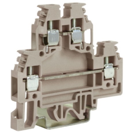ZDS200 | DAS.4(Ex)i, 2х уровневый проходной зажим синий 4 кв.мм