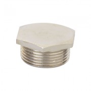 Заглушка M20x1,5, никелированная латунь
