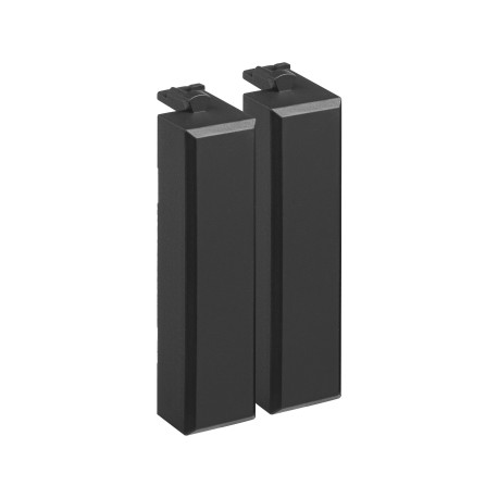 4412995 | Комплект модульных заглушек Avanti, Черный матовый, 0,5 модуля 2 штуки-1