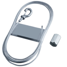 Трос стальной с держателями ⌀1.5мм, L=2000мм