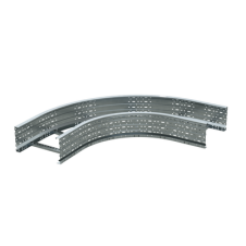 Угол лестничный горизонтальный 90° 600х80, горячеоцинкованное