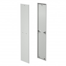 Панель боковая, комплект из 2 шт., для шкафов IT CQE 1200х600, черная