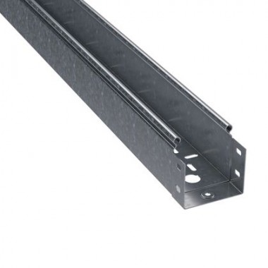 35301INOX | Лоток перфорированный 80х80, L=3000, 0.7мм, нержавеющее