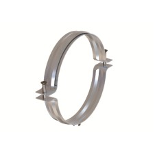 Хомут BHT-30 для тяжелых нагрузок без изоляции, гайка М10, для труб ⌀350мм