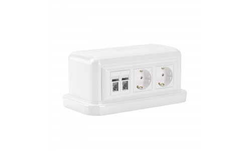 09050 | Башенка BUS, 12 модулей, белая, ДКС