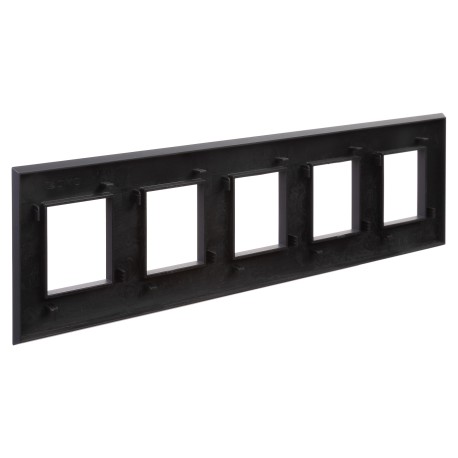 4412900 | Рамка Avanti, Черный матовый, 5 постов (10 мод.)-3