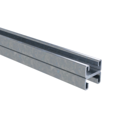 Профиль С-образный двойной 41х21, L=2600, 2.5мм, нержавеющая сталь