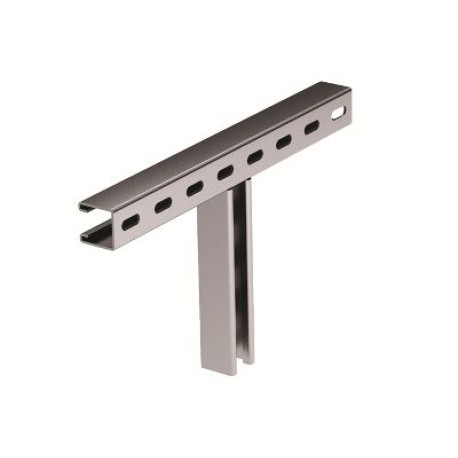 IBMH3020C | Крепление к вертикальной двутавровой балке, T-образное, 200мм, нержавеющая сталь