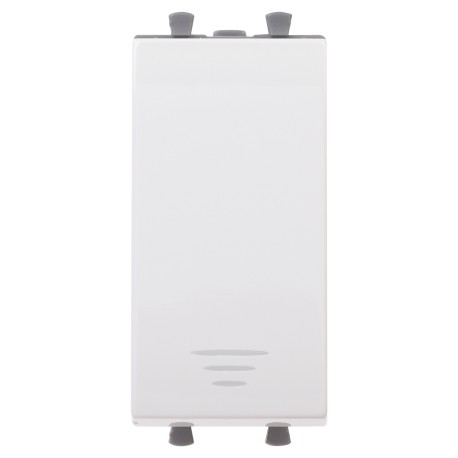 4400151 | Кнопка модульная, "Avanti", "Белое облако", 1 модуль