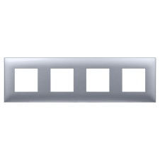 Рамка ARTLEBEDEV, "Avanti", "Закаленная сталь", 8 модуля