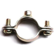 Хомут стальной с внутренней резьбой М6, д.38 - 40мм