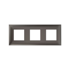 Рамка Avanti, Серый жемчуг, 3 поста (6 мод.)
