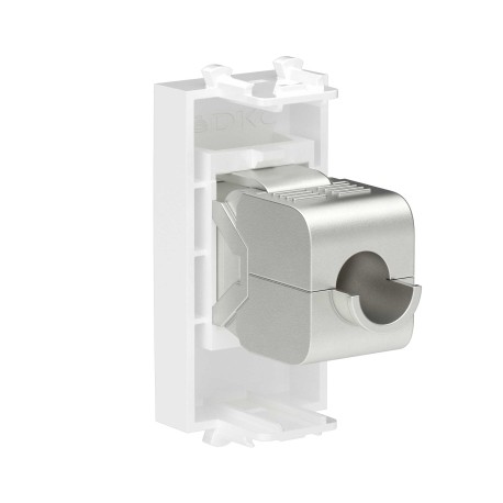 4400761 | Компьютерная розетка RJ-45 без шторки модульная, кат.5е экранированная, "Avanti", "Белое облако", 1 модуль-2