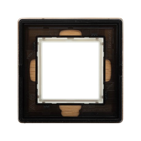 4400842 | Рамка из натурального дерева, "Avanti", беленый дуб, 2 модуля-2