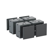 Комплект угловых элементов с пластиковыми заглушками, 1 кмп = 4 шт.