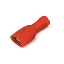 Наконечник плоский полностью изолир. (розетка) 0,25-1,5 кв.мм 2,8х0,8 мм (РППИ-М)