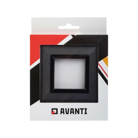 4407852 | Рамка из металла, "Avanti", графитовая, 2 модуля-4