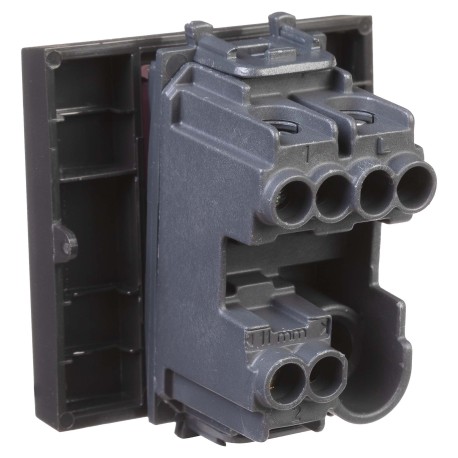 4412112 | Переключатель одноклавишный модульный, Avanti, Черный матовый, 2 модуля-3