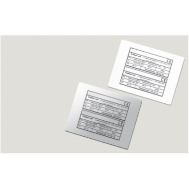 TASE60100AG | Табличка полужесткая для маркировки оболочек. Клейкое основание. ПВХ. Зеленая