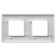 4400904 | Рамка ARTLEBEDEV, "Avanti", "Белое облако", 4 модуля