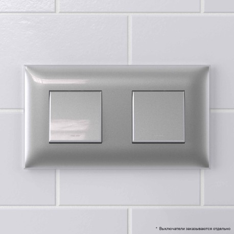 4404904 | Рамка ARTLEBEDEV, "Avanti", "Закаленная сталь", 4 модуля-5