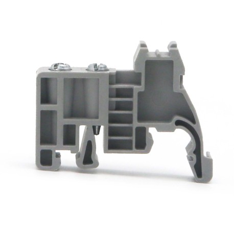 UK-E | Торцевой фиксатор на рейку 35мм, ширина 9,5 мм