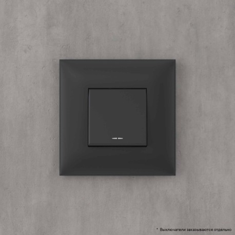 4412902 | Рамка Avanti, Черный матовый, 1 пост (2 мод.)-5