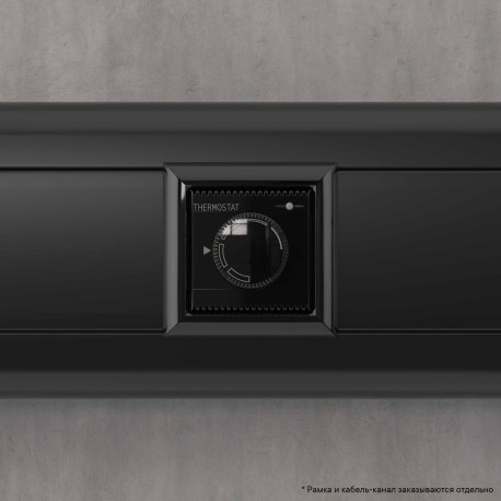 4402162 | Термостат модульный для теплых полов, "Avanti", "Черный квадрат", 2 модуля-5