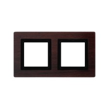 Рамка из натурального дерева, "Avanti", венге, 4 модуля