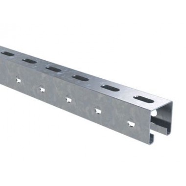 BPL4105INOX | Профиль BPL-41, С-образный, 41х41, L500, 1.5мм, нержавеющее