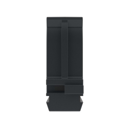 51025N | Держатель с защелкой, д.25мм, черный-2