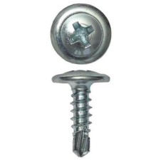 Саморез с пресс-шайбой 4.2x13мм, со сверлом