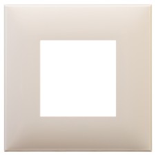 Рамка ARTLEBEDEV, "Avanti", "Ванильная дымка", 2 модуля