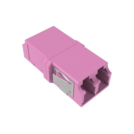 RNFA54DLC | Адаптер LC/UPC-Duplex TOP, Senior/Senior, SC-footprint, OM4, пурпурный