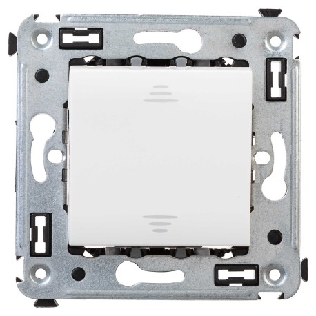 4400113 | Переключатель одноклавишный в стену, "Avanti", "Белое облако"