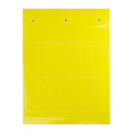 TAF1549AY | Табличка эластичная. Клейкое основание. Винил. Желтый