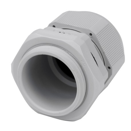 53000R | Зажим кабельный с контргайкой, IP68, PG21, д.13 - 18мм (розница)-2