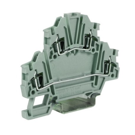 ZHD430GR | HMD.2/3DC/GR двухуровневый пружиный зажим с диодом