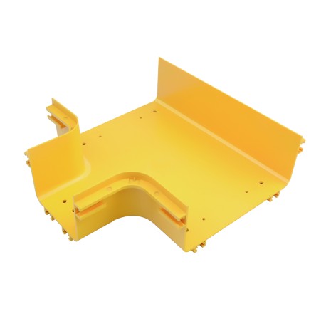 DCT12412 | Ответвитель Т-образный оптического лотка изменяемый 240х120 мм H100