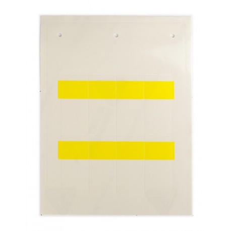 CMSA3823Y | Маркировка самоламинирующаяся для кабелей и труб, Желтая