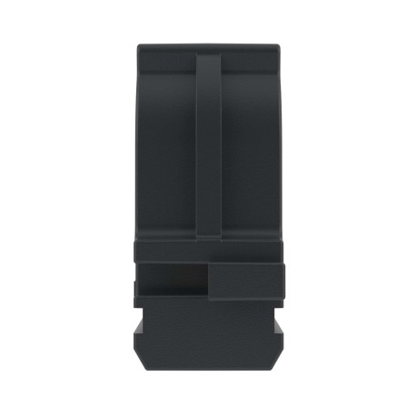 51016N | Держатель с защелкой, д.16мм, черный-2