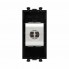 4402771 | Компьютерная розетка RJ-45 без шторки модульная, кат.6А экранированная, "Avanti", "Черный квадрат", 1 модуль