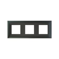 Рамка Avanti, Сине-зеленый жемчуг, 3 поста (6 мод.)