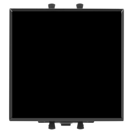 4402122 | Инвертор одноклавишный модульный, "Avanti", "Черный квадрат", 2 модуля