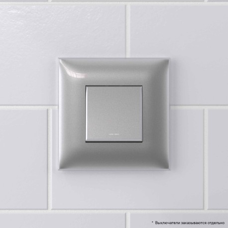 4404902 | Рамка ARTLEBEDEV, "Avanti", "Закаленная сталь", 2 модуля-5